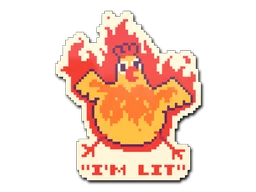 StickerI'm Lit