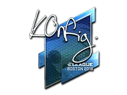 Boston 2018k0nfig (Foil)