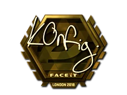 London 2018k0nfig (Gold)