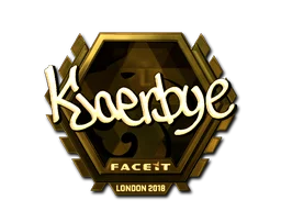 London 2018Kjaerbye (Gold)