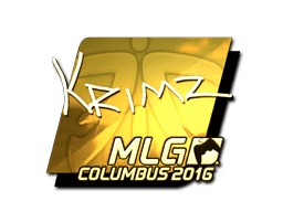 MLG Columbus 2016KRIMZ (Gold)