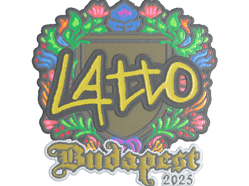Budapest 2025latto (Embroidered)