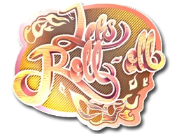 StickerLet's Roll-oll (Holo)