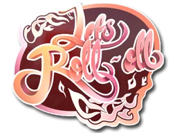 StickerLet's Roll-oll