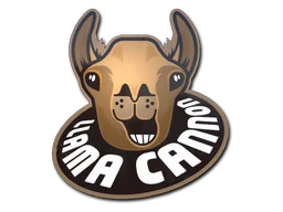 StickerLlama Cannon