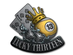 StickerLucky 13 (Foil)