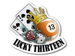 StickerLucky 13