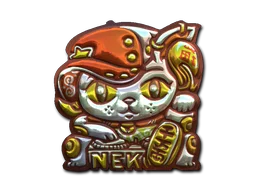StickerLucky Cat (Foil)