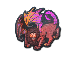 StickerManticore (Holo)