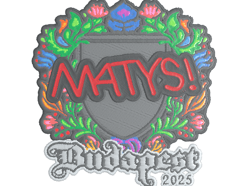 Budapest 2025MATYS (Embroidered)