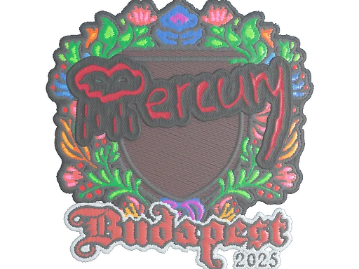 Budapest 2025Mercury (Embroidered)