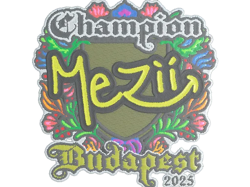 Budapest 2025mezii (Embroidered, Champion)