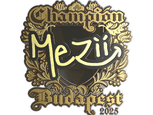 Budapest 2025mezii (Gold, Champion)