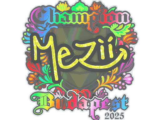 Budapest 2025mezii (Holo, Champion)