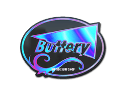 StickerMiami Buttery (Holo)