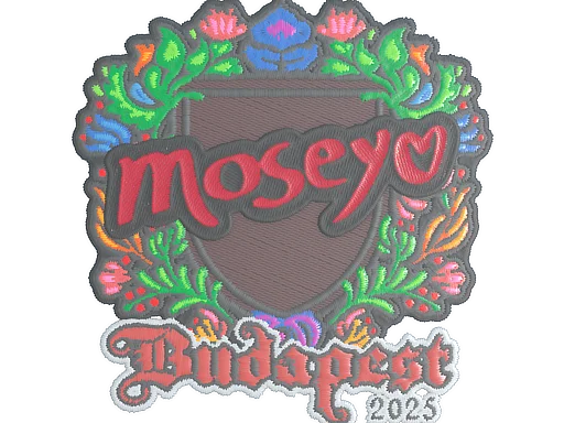 Budapest 2025Moseyuh (Embroidered)