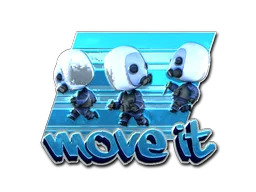 StickerMove It (Foil)