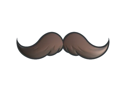 StickerMustachio (Foil)