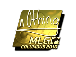 MLG Columbus 2016n0thing (Gold)