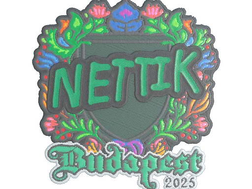 Budapest 2025nettik (Embroidered)