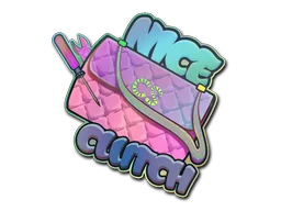StickerNice Clutch (Holo)
