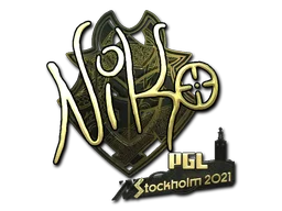 Stockholm 2021NiKo (Gold)