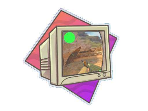 StickerOld School (Lenticular)