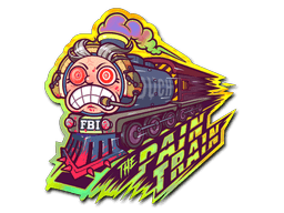 StickerPain Train (Holo)