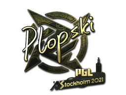 Stockholm 2021Plopski (Gold)