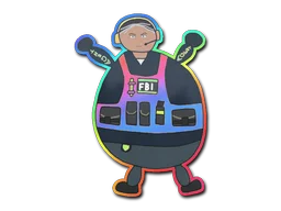 StickerPoorly Drawn Ava (Holo)