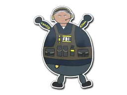 StickerPoorly Drawn Ava