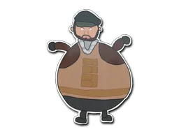 StickerPoorly Drawn Balkan