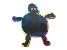 StickerPoorly Drawn SAS (Holo)