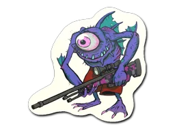 StickerPurple Cyclawps