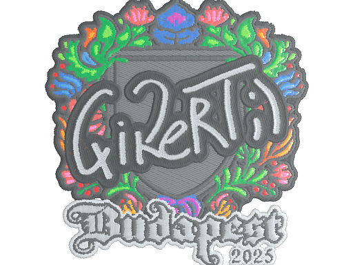 Budapest 2025qikert (Embroidered)
