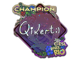 Rio 2022qikert (Glitter, Champion)