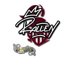 Paris 2023rallen (Glitter)