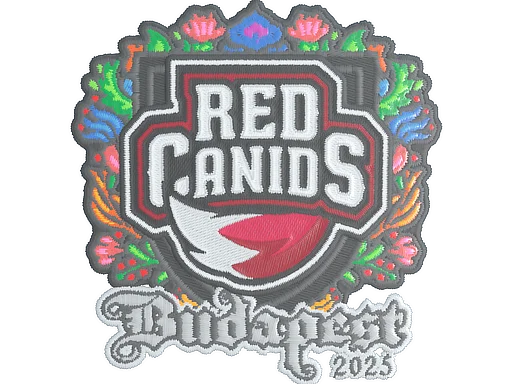 Budapest 2025RED Canids (Embroidered)