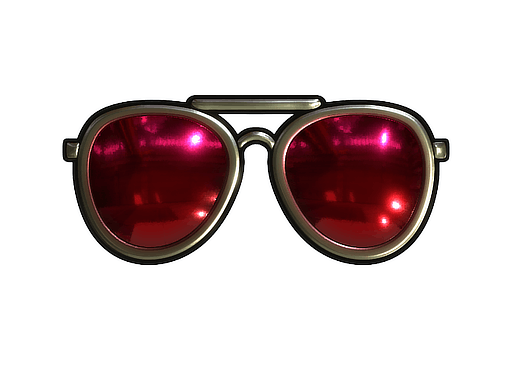 StickerRed Shades (Foil)