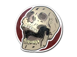 StickerRising Skull