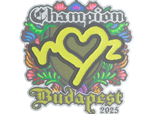Budapest 2025ropz (Embroidered, Champion)