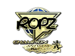 Antwerp 2022ropz (Gold, Champion)