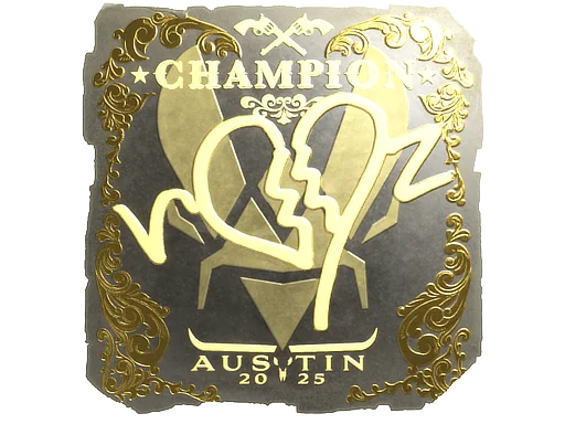 Austin 2025ropz (Gold, Champion)