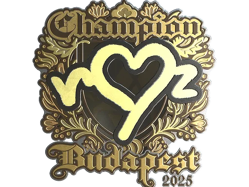 Budapest 2025ropz (Gold, Champion)
