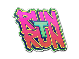 StickerRun T, Run