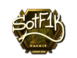 London 2018S0tF1k (Gold)