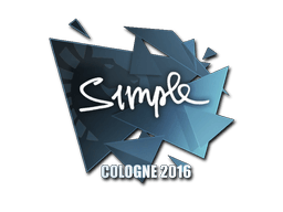 Cologne 2016s1mple