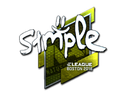 Boston 2018s1mple (Foil)