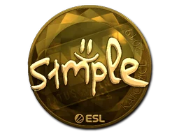 Katowice 2019s1mple (Gold)