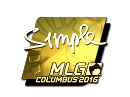MLG Columbus 2016s1mple (Gold)